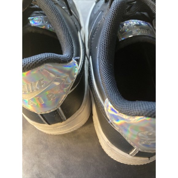 Women Nike Sneakers Airforce Metallic - US 4 Shoes Metallic Gold Gift Shoes - Picture 5 of 7